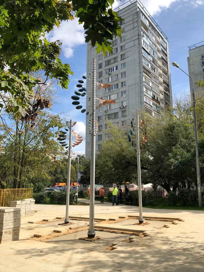 Монтаж на площадке